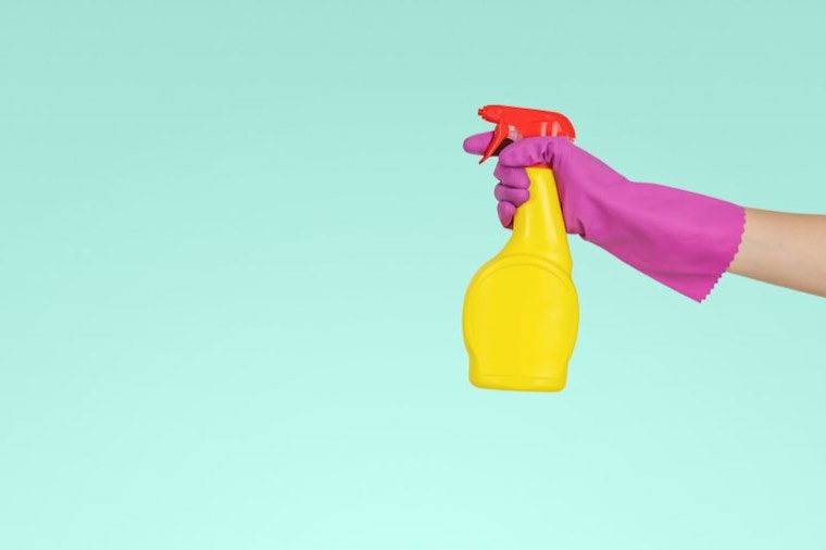 Cleaning supplies for a custom disinfection program